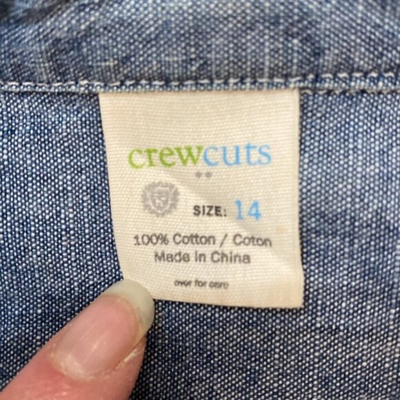 J Crew Western Denim Jean Shirt - Picture 12 of 14